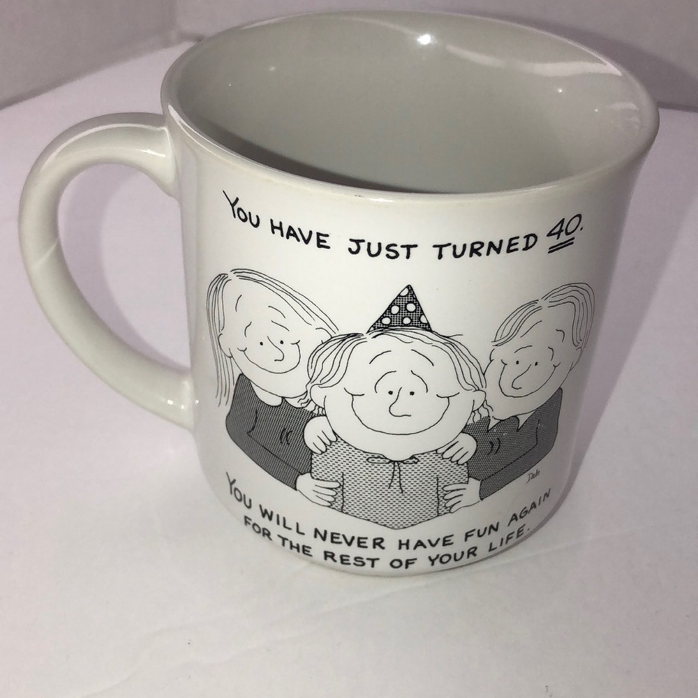 Dale turned 40 cup 12 ounce no chips or cracks - Picture 2 of 6